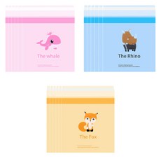 攜帶式汽車用可愛動物圖案垃圾袋 DG-09 隨機出貨, 150個