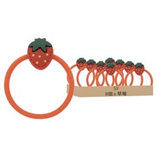 SY 童造型髮束 髮圈, 草莓, 不適用