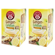 TEEKANNE 恬康樂 檸檬薑茶包, 1.75g, 20個, 2盒