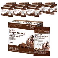 뉴트리디데이 다이어트 리얼 초코 쉐이크, 350g, 12개
