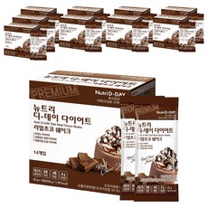 뉴트리디데이 다이어트 리얼 초코 쉐이크, 350g, 10개
