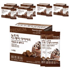 뉴트리디데이 다이어트 리얼 초코 쉐이크, 350g, 7개