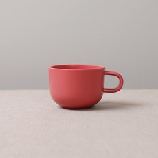 BOWLBOWL 韓國製 波波 家庭派對 咖啡杯 350ml, 玫瑰粉紅色, 1個