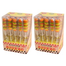 Q彈漢堡造型軟糖 20入, 400g, 2個