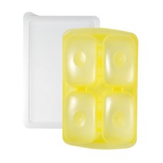 Bebelock 副食品連裝盒 150g 4格, 顏色隨機, 1入