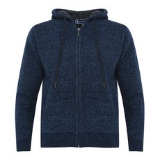 FERRA US 男款毛巾布連帽針織拉鍊外套 COF3NFU7010