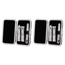 THREE SEVEN 指甲刀組 KR-351, 黑色, 2個