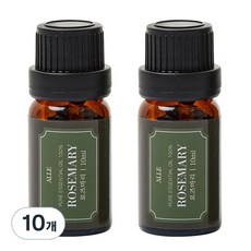 ALLE 迷迭香精油, 10個, 0.3oz