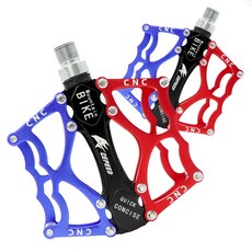 ACEPEED 自行車鋁合金踏板 901系列 全套, 紅色 + 藍色, 1套