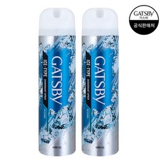 GATSBy 冰爽型體香噴霧 冰涼柑橘, 216ml, 2個