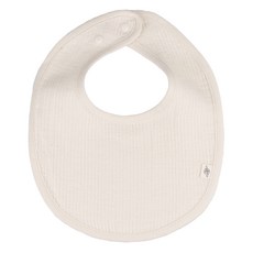 孩童6層棉紗布圍兜, 象牙白, 1件, 1件