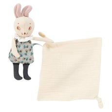 Moulin Roty 雨後系列 手帕式安撫巾, 老鼠, 1個