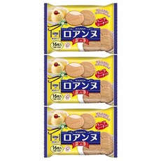 BOURBON 北日本 法蘭酥 香草口味, 113g, 3袋