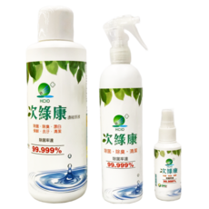 次綠康 廣效濃縮原液 除菌 除臭 漂白 保鮮 去汙 清潔, 1000ml, 1組