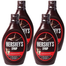 허쉬 초코 시럽, 623g, 4개