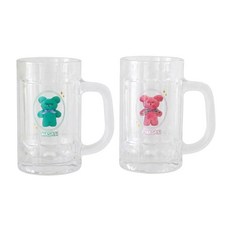 Withwit 芥末熊高球杯 400毫升 2入組, 1組