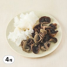 무농약 혼합 목이버섯, 200g, 4개