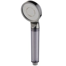 大林衛浴 D-Clean 黑鉻過濾花灑, 1個, 黑色