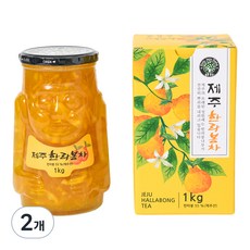 다하 제주 한라봉차, 1kg, 2개