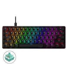 HYPERX Alloy Origins 60 有線無數字鍵鍵盤, 黑色, AG001, 無數字鍵