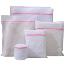 BangJiaShi 幫家適 包邊加厚細網洗衣袋 5件, 白色, 1組