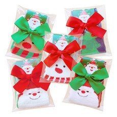 Aile 孩童聖誕老人村襪子禮品組 5入