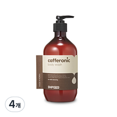 에스엔피 프렙 카페로닉 바디워시, 4개
