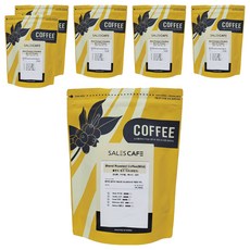SALES CAFE 混合原豆咖啡 淡味 家用, 義式濃縮, 500g, 6個