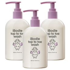 iBodle 從頭到腳多合一沐浴乳, 300ml, 3個