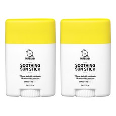 qurebaby 舒緩防曬棒 SPF50+ PA++++, 20g, 2個