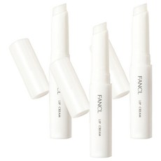 FANCL 芳珂 護唇膏 無添加保濕滋潤 預防乾燥脫皮 敏感唇適用, 無味, 2g, 3支