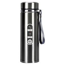 FRANCASINO 弗南希諾 廣口真空保溫瓶, 銀色, 900ml, 1個