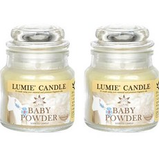 Lumier 小罐蠟燭 70g, Baby Powder, 2個
