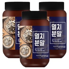 건강스토리 국내산 멸치 분말, 250g, 3개