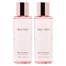 VELY VELY Trust Me溫和唇眼卸妝液, 120ml, 2個