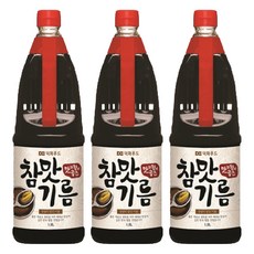 덕화 참맛기름, 1.8L, 3개