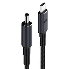 Kamera 佳美能 Type-C to DC PD誘騙線 140W 28V 5A 直頭黑口 5521 通用, 1.8m, 1條