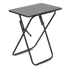 마켓플랜 접이식 사각 테이블, 블랙