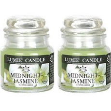 LUMIE CANDLE 小型罐蠟燭, 午夜茉莉, 70g, 2個
