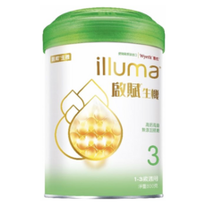 Wyeth 惠氏 illuma 啟賦生機幼兒成長專用配方 3號, 1-3歲, 800g, 1罐