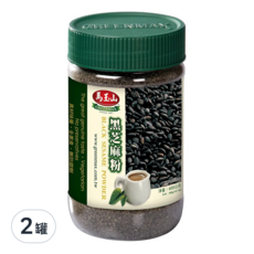 馬玉山 黑芝麻粉, 400g, 1入, 2罐