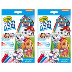 Crayola 繪兒樂 免髒亂迷你盒 汪汪隊立大功, 3色, 2個