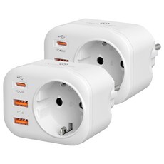 CRYSTAL CLOUD 單孔多功能插座, 7.05cm, 混色, 2個