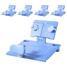 貓太子 寫字兒童坐姿矯正器 雙邊夾桌款 藍色 防駝背, 5個