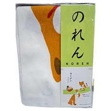 Friendshill 門簾 865150 90 x 85cm 可愛風格居家裝飾, 日本柴犬