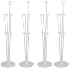 Joyparty 氣球支架 70cm 4件組, 1組, 透明