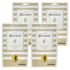 farcent 花仙子 衣物香氛袋 3個, 同名花語, 30g, 4盒