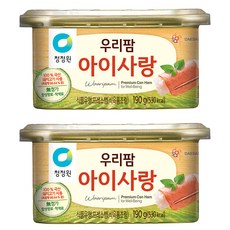 청정원 우리팜 아이사랑 프레스햄, 190g, 2개