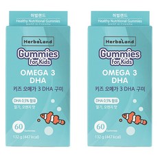孩童DHA Omega-3軟糖, 132g, 2罐