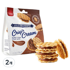 JULES DESTROOPER 茱莉詩 巧克力脆片奶油餅乾, 114g, 2個